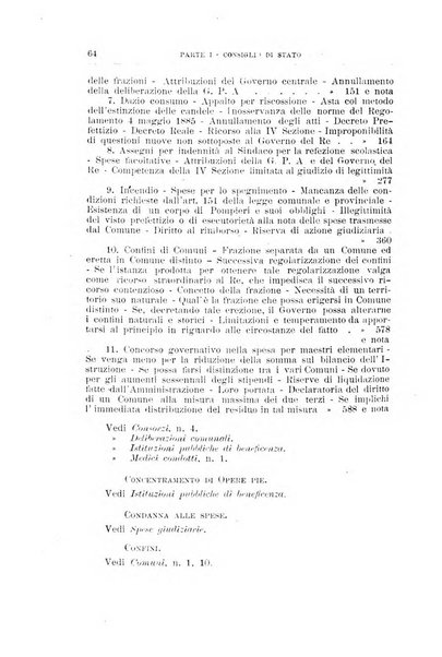 La giustizia amministrativa raccolta di decisioni e pareri del Consiglio di Stato, decisioni della Corte dei conti, sentenze della Cassazione di Roma, e decisioni delle Giunte provinciali amministrative