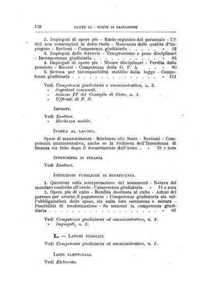 La giustizia amministrativa raccolta di decisioni e pareri del Consiglio di Stato, decisioni della Corte dei conti, sentenze della Cassazione di Roma, e decisioni delle Giunte provinciali amministrative