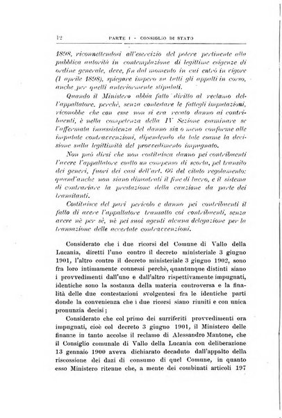 La giustizia amministrativa raccolta di decisioni e pareri del Consiglio di Stato, decisioni della Corte dei conti, sentenze della Cassazione di Roma, e decisioni delle Giunte provinciali amministrative