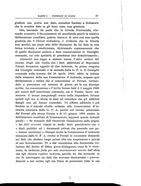 La giustizia amministrativa raccolta di decisioni e pareri del Consiglio di Stato, decisioni della Corte dei conti, sentenze della Cassazione di Roma, e decisioni delle Giunte provinciali amministrative