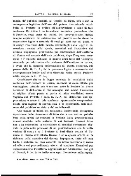 La giustizia amministrativa raccolta di decisioni e pareri del Consiglio di Stato, decisioni della Corte dei conti, sentenze della Cassazione di Roma, e decisioni delle Giunte provinciali amministrative