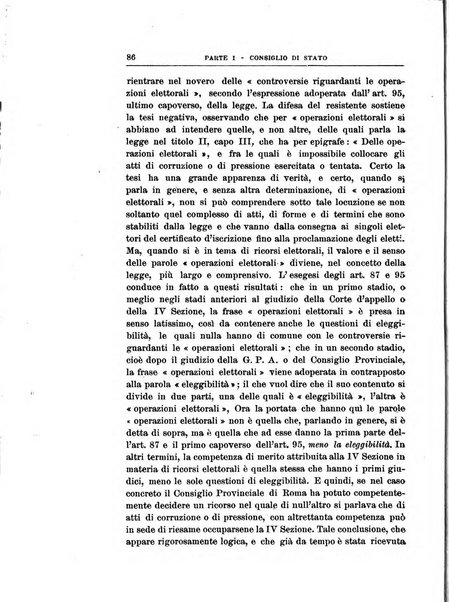 La giustizia amministrativa raccolta di decisioni e pareri del Consiglio di Stato, decisioni della Corte dei conti, sentenze della Cassazione di Roma, e decisioni delle Giunte provinciali amministrative