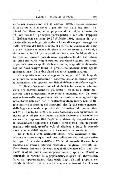 La giustizia amministrativa raccolta di decisioni e pareri del Consiglio di Stato, decisioni della Corte dei conti, sentenze della Cassazione di Roma, e decisioni delle Giunte provinciali amministrative