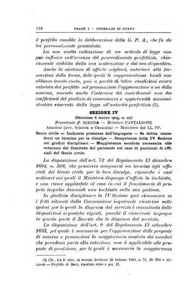 La giustizia amministrativa raccolta di decisioni e pareri del Consiglio di Stato, decisioni della Corte dei conti, sentenze della Cassazione di Roma, e decisioni delle Giunte provinciali amministrative