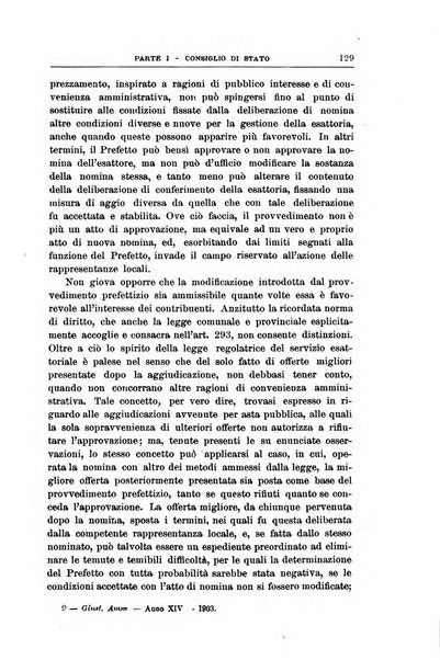 La giustizia amministrativa raccolta di decisioni e pareri del Consiglio di Stato, decisioni della Corte dei conti, sentenze della Cassazione di Roma, e decisioni delle Giunte provinciali amministrative