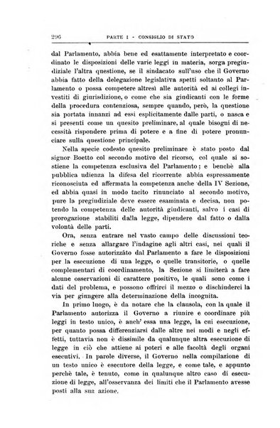 La giustizia amministrativa raccolta di decisioni e pareri del Consiglio di Stato, decisioni della Corte dei conti, sentenze della Cassazione di Roma, e decisioni delle Giunte provinciali amministrative