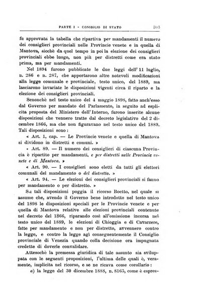 La giustizia amministrativa raccolta di decisioni e pareri del Consiglio di Stato, decisioni della Corte dei conti, sentenze della Cassazione di Roma, e decisioni delle Giunte provinciali amministrative