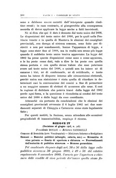 La giustizia amministrativa raccolta di decisioni e pareri del Consiglio di Stato, decisioni della Corte dei conti, sentenze della Cassazione di Roma, e decisioni delle Giunte provinciali amministrative