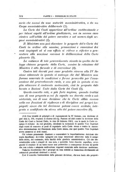 La giustizia amministrativa raccolta di decisioni e pareri del Consiglio di Stato, decisioni della Corte dei conti, sentenze della Cassazione di Roma, e decisioni delle Giunte provinciali amministrative