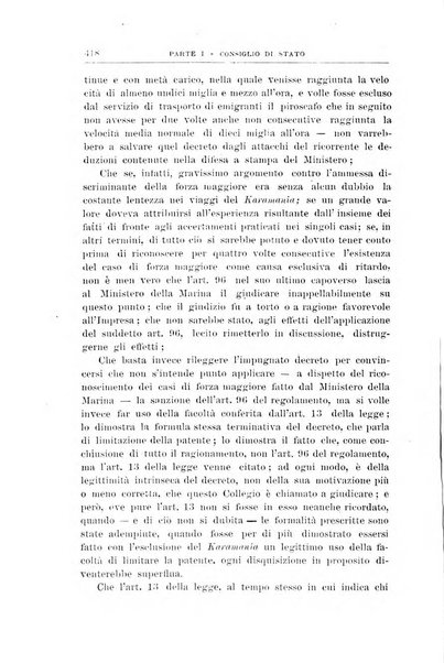 La giustizia amministrativa raccolta di decisioni e pareri del Consiglio di Stato, decisioni della Corte dei conti, sentenze della Cassazione di Roma, e decisioni delle Giunte provinciali amministrative