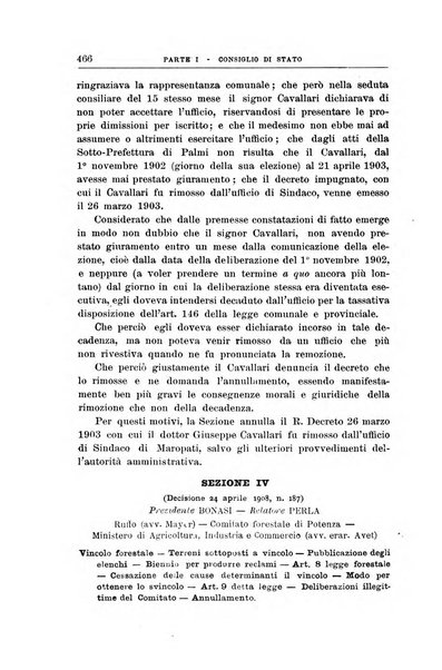 La giustizia amministrativa raccolta di decisioni e pareri del Consiglio di Stato, decisioni della Corte dei conti, sentenze della Cassazione di Roma, e decisioni delle Giunte provinciali amministrative