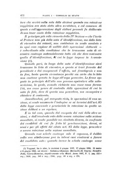 La giustizia amministrativa raccolta di decisioni e pareri del Consiglio di Stato, decisioni della Corte dei conti, sentenze della Cassazione di Roma, e decisioni delle Giunte provinciali amministrative