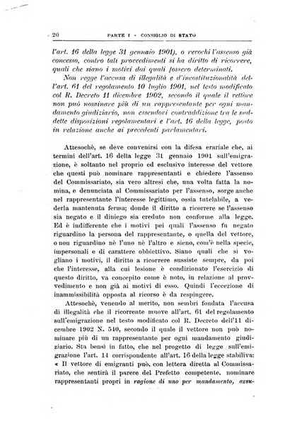 La giustizia amministrativa raccolta di decisioni e pareri del Consiglio di Stato, decisioni della Corte dei conti, sentenze della Cassazione di Roma, e decisioni delle Giunte provinciali amministrative