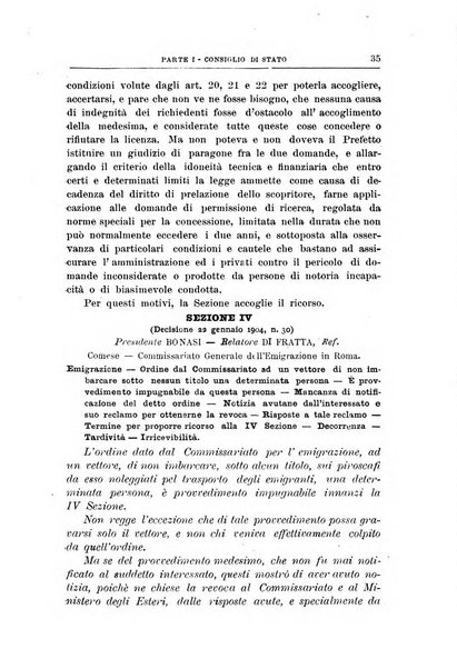 La giustizia amministrativa raccolta di decisioni e pareri del Consiglio di Stato, decisioni della Corte dei conti, sentenze della Cassazione di Roma, e decisioni delle Giunte provinciali amministrative