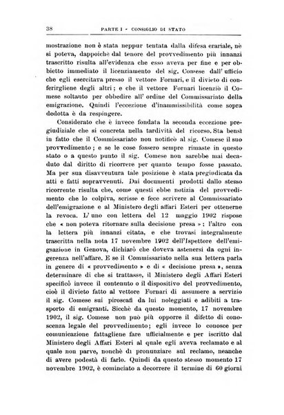 La giustizia amministrativa raccolta di decisioni e pareri del Consiglio di Stato, decisioni della Corte dei conti, sentenze della Cassazione di Roma, e decisioni delle Giunte provinciali amministrative