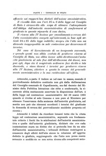 La giustizia amministrativa raccolta di decisioni e pareri del Consiglio di Stato, decisioni della Corte dei conti, sentenze della Cassazione di Roma, e decisioni delle Giunte provinciali amministrative