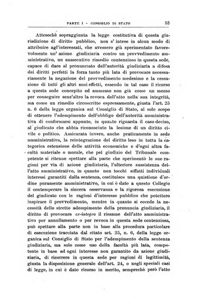 La giustizia amministrativa raccolta di decisioni e pareri del Consiglio di Stato, decisioni della Corte dei conti, sentenze della Cassazione di Roma, e decisioni delle Giunte provinciali amministrative