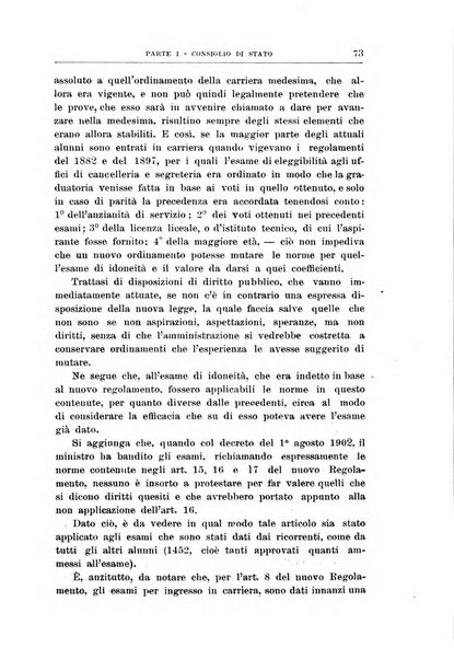 La giustizia amministrativa raccolta di decisioni e pareri del Consiglio di Stato, decisioni della Corte dei conti, sentenze della Cassazione di Roma, e decisioni delle Giunte provinciali amministrative