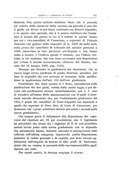 La giustizia amministrativa raccolta di decisioni e pareri del Consiglio di Stato, decisioni della Corte dei conti, sentenze della Cassazione di Roma, e decisioni delle Giunte provinciali amministrative