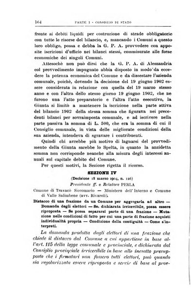 La giustizia amministrativa raccolta di decisioni e pareri del Consiglio di Stato, decisioni della Corte dei conti, sentenze della Cassazione di Roma, e decisioni delle Giunte provinciali amministrative