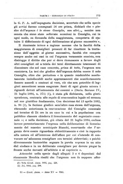 La giustizia amministrativa raccolta di decisioni e pareri del Consiglio di Stato, decisioni della Corte dei conti, sentenze della Cassazione di Roma, e decisioni delle Giunte provinciali amministrative