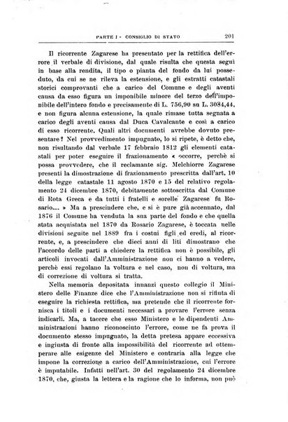 La giustizia amministrativa raccolta di decisioni e pareri del Consiglio di Stato, decisioni della Corte dei conti, sentenze della Cassazione di Roma, e decisioni delle Giunte provinciali amministrative