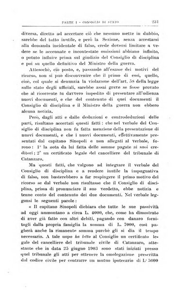 La giustizia amministrativa raccolta di decisioni e pareri del Consiglio di Stato, decisioni della Corte dei conti, sentenze della Cassazione di Roma, e decisioni delle Giunte provinciali amministrative