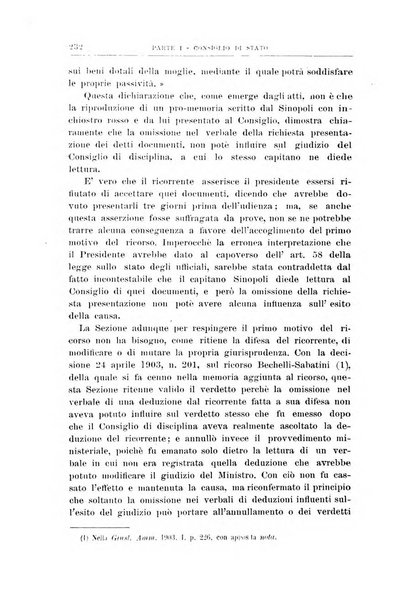 La giustizia amministrativa raccolta di decisioni e pareri del Consiglio di Stato, decisioni della Corte dei conti, sentenze della Cassazione di Roma, e decisioni delle Giunte provinciali amministrative