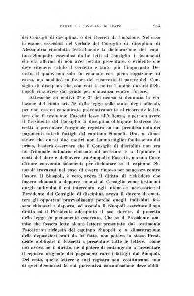 La giustizia amministrativa raccolta di decisioni e pareri del Consiglio di Stato, decisioni della Corte dei conti, sentenze della Cassazione di Roma, e decisioni delle Giunte provinciali amministrative