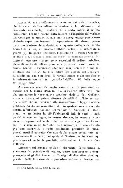 La giustizia amministrativa raccolta di decisioni e pareri del Consiglio di Stato, decisioni della Corte dei conti, sentenze della Cassazione di Roma, e decisioni delle Giunte provinciali amministrative