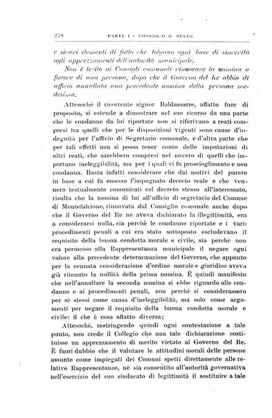 La giustizia amministrativa raccolta di decisioni e pareri del Consiglio di Stato, decisioni della Corte dei conti, sentenze della Cassazione di Roma, e decisioni delle Giunte provinciali amministrative