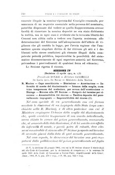 La giustizia amministrativa raccolta di decisioni e pareri del Consiglio di Stato, decisioni della Corte dei conti, sentenze della Cassazione di Roma, e decisioni delle Giunte provinciali amministrative