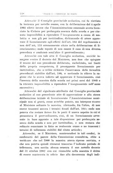 La giustizia amministrativa raccolta di decisioni e pareri del Consiglio di Stato, decisioni della Corte dei conti, sentenze della Cassazione di Roma, e decisioni delle Giunte provinciali amministrative