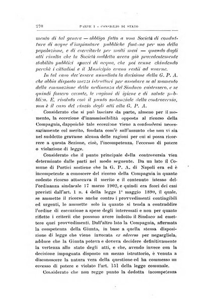 La giustizia amministrativa raccolta di decisioni e pareri del Consiglio di Stato, decisioni della Corte dei conti, sentenze della Cassazione di Roma, e decisioni delle Giunte provinciali amministrative