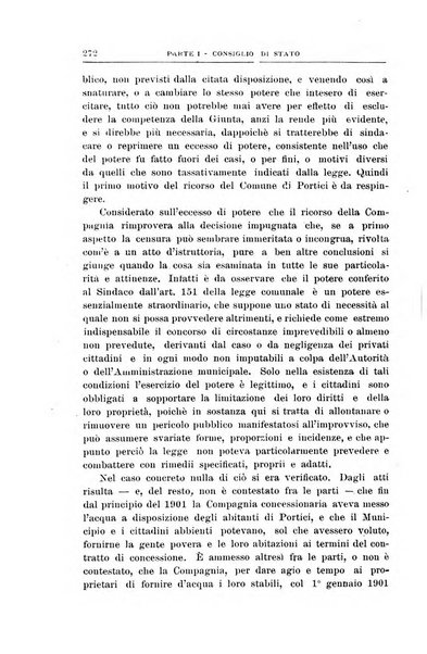 La giustizia amministrativa raccolta di decisioni e pareri del Consiglio di Stato, decisioni della Corte dei conti, sentenze della Cassazione di Roma, e decisioni delle Giunte provinciali amministrative