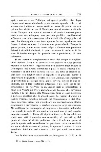 La giustizia amministrativa raccolta di decisioni e pareri del Consiglio di Stato, decisioni della Corte dei conti, sentenze della Cassazione di Roma, e decisioni delle Giunte provinciali amministrative