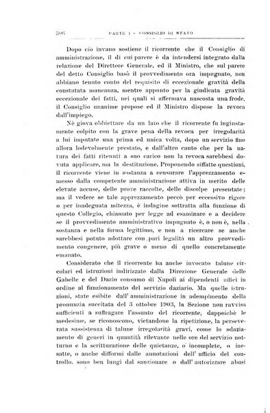 La giustizia amministrativa raccolta di decisioni e pareri del Consiglio di Stato, decisioni della Corte dei conti, sentenze della Cassazione di Roma, e decisioni delle Giunte provinciali amministrative