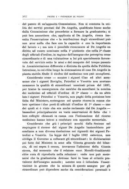 La giustizia amministrativa raccolta di decisioni e pareri del Consiglio di Stato, decisioni della Corte dei conti, sentenze della Cassazione di Roma, e decisioni delle Giunte provinciali amministrative