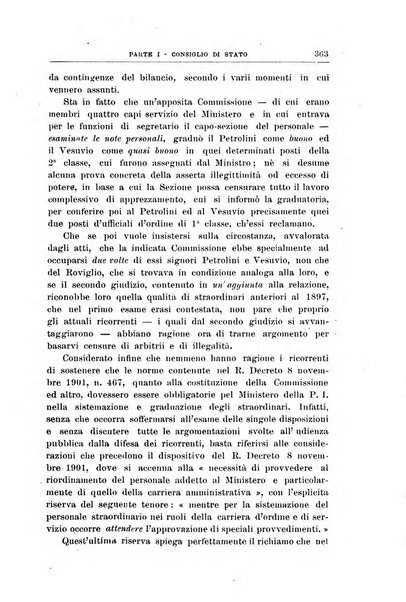 La giustizia amministrativa raccolta di decisioni e pareri del Consiglio di Stato, decisioni della Corte dei conti, sentenze della Cassazione di Roma, e decisioni delle Giunte provinciali amministrative