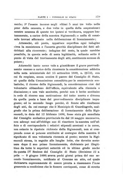 La giustizia amministrativa raccolta di decisioni e pareri del Consiglio di Stato, decisioni della Corte dei conti, sentenze della Cassazione di Roma, e decisioni delle Giunte provinciali amministrative