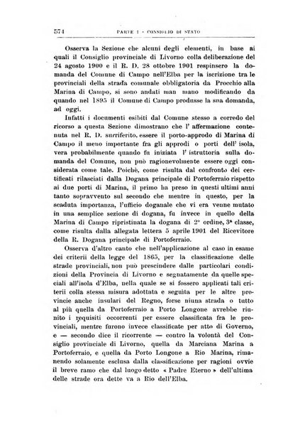 La giustizia amministrativa raccolta di decisioni e pareri del Consiglio di Stato, decisioni della Corte dei conti, sentenze della Cassazione di Roma, e decisioni delle Giunte provinciali amministrative