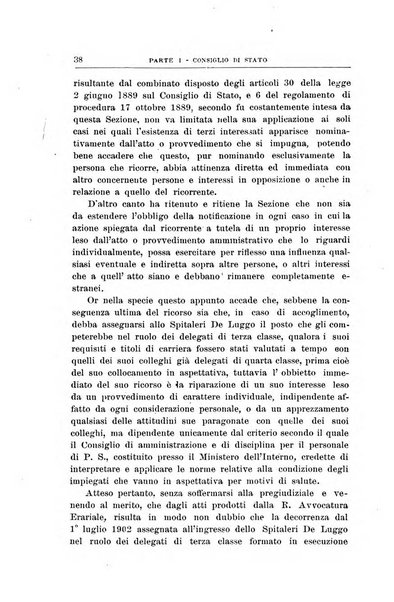 La giustizia amministrativa raccolta di decisioni e pareri del Consiglio di Stato, decisioni della Corte dei conti, sentenze della Cassazione di Roma, e decisioni delle Giunte provinciali amministrative