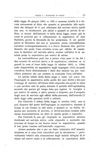 La giustizia amministrativa raccolta di decisioni e pareri del Consiglio di Stato, decisioni della Corte dei conti, sentenze della Cassazione di Roma, e decisioni delle Giunte provinciali amministrative