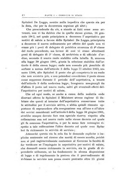 La giustizia amministrativa raccolta di decisioni e pareri del Consiglio di Stato, decisioni della Corte dei conti, sentenze della Cassazione di Roma, e decisioni delle Giunte provinciali amministrative