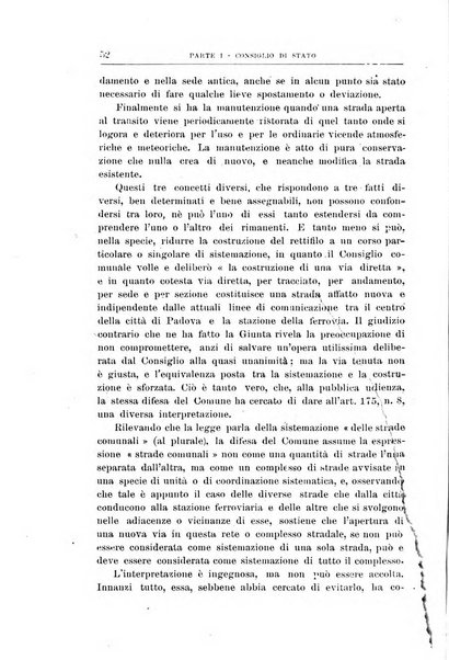 La giustizia amministrativa raccolta di decisioni e pareri del Consiglio di Stato, decisioni della Corte dei conti, sentenze della Cassazione di Roma, e decisioni delle Giunte provinciali amministrative