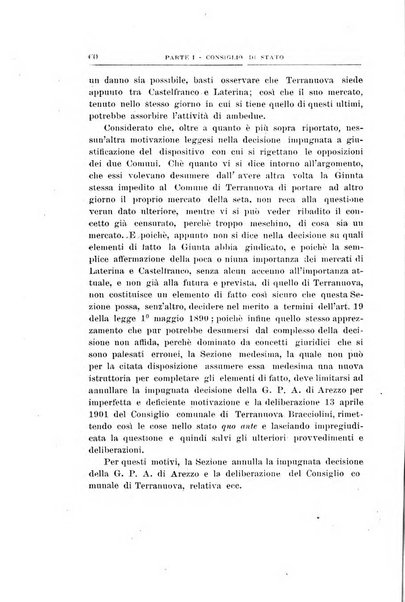 La giustizia amministrativa raccolta di decisioni e pareri del Consiglio di Stato, decisioni della Corte dei conti, sentenze della Cassazione di Roma, e decisioni delle Giunte provinciali amministrative