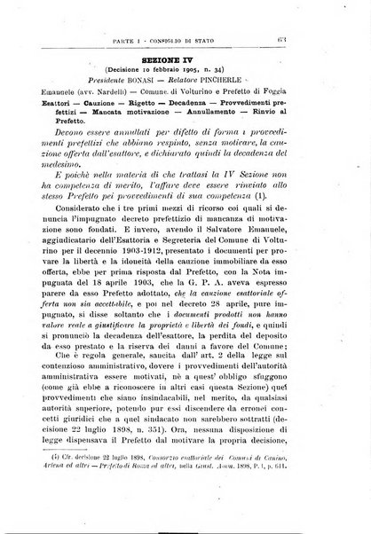 La giustizia amministrativa raccolta di decisioni e pareri del Consiglio di Stato, decisioni della Corte dei conti, sentenze della Cassazione di Roma, e decisioni delle Giunte provinciali amministrative