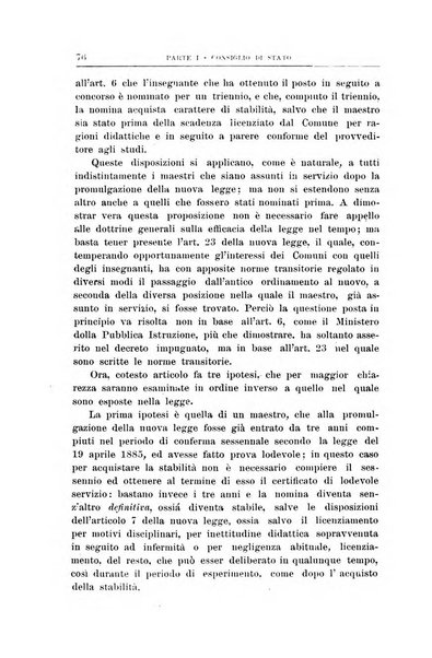 La giustizia amministrativa raccolta di decisioni e pareri del Consiglio di Stato, decisioni della Corte dei conti, sentenze della Cassazione di Roma, e decisioni delle Giunte provinciali amministrative