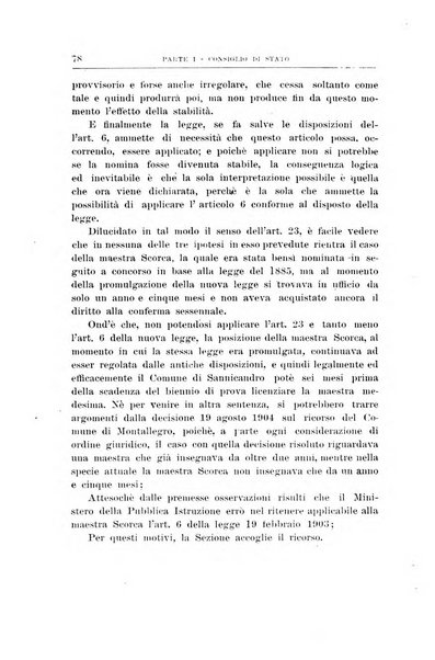 La giustizia amministrativa raccolta di decisioni e pareri del Consiglio di Stato, decisioni della Corte dei conti, sentenze della Cassazione di Roma, e decisioni delle Giunte provinciali amministrative