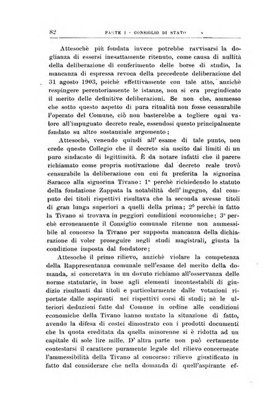 La giustizia amministrativa raccolta di decisioni e pareri del Consiglio di Stato, decisioni della Corte dei conti, sentenze della Cassazione di Roma, e decisioni delle Giunte provinciali amministrative